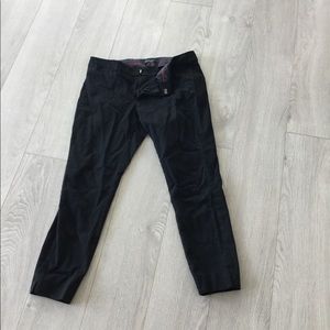 Black Petite Banana republic Sloan pants